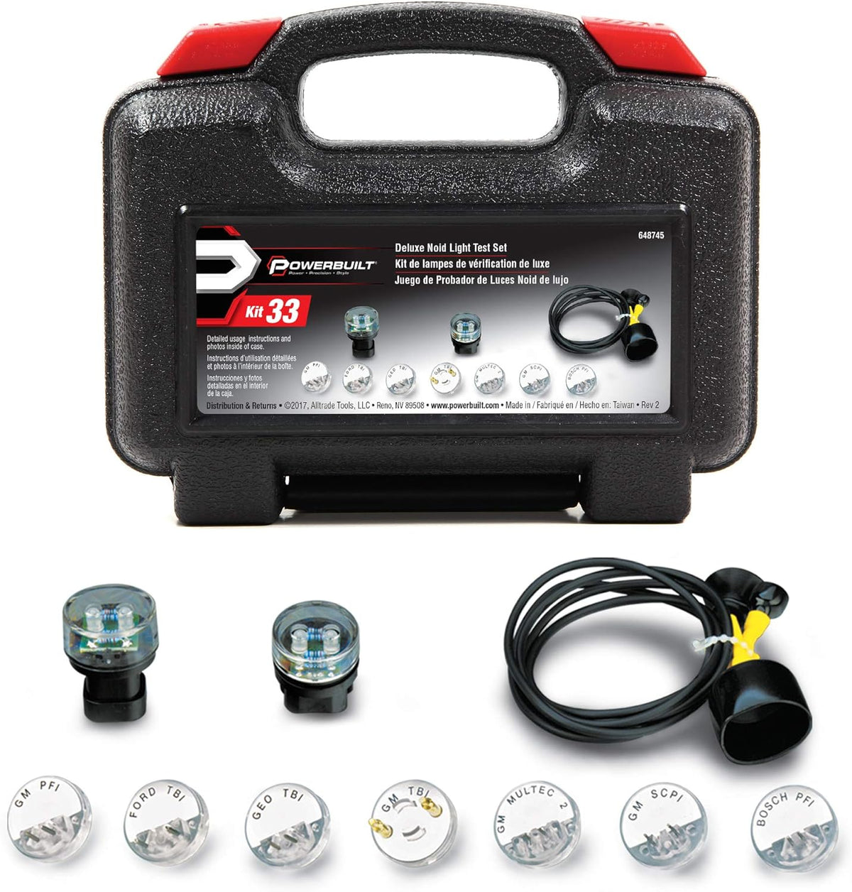 Fuel Injection Test Noid Light Tool Set Pack of 2 Z3913