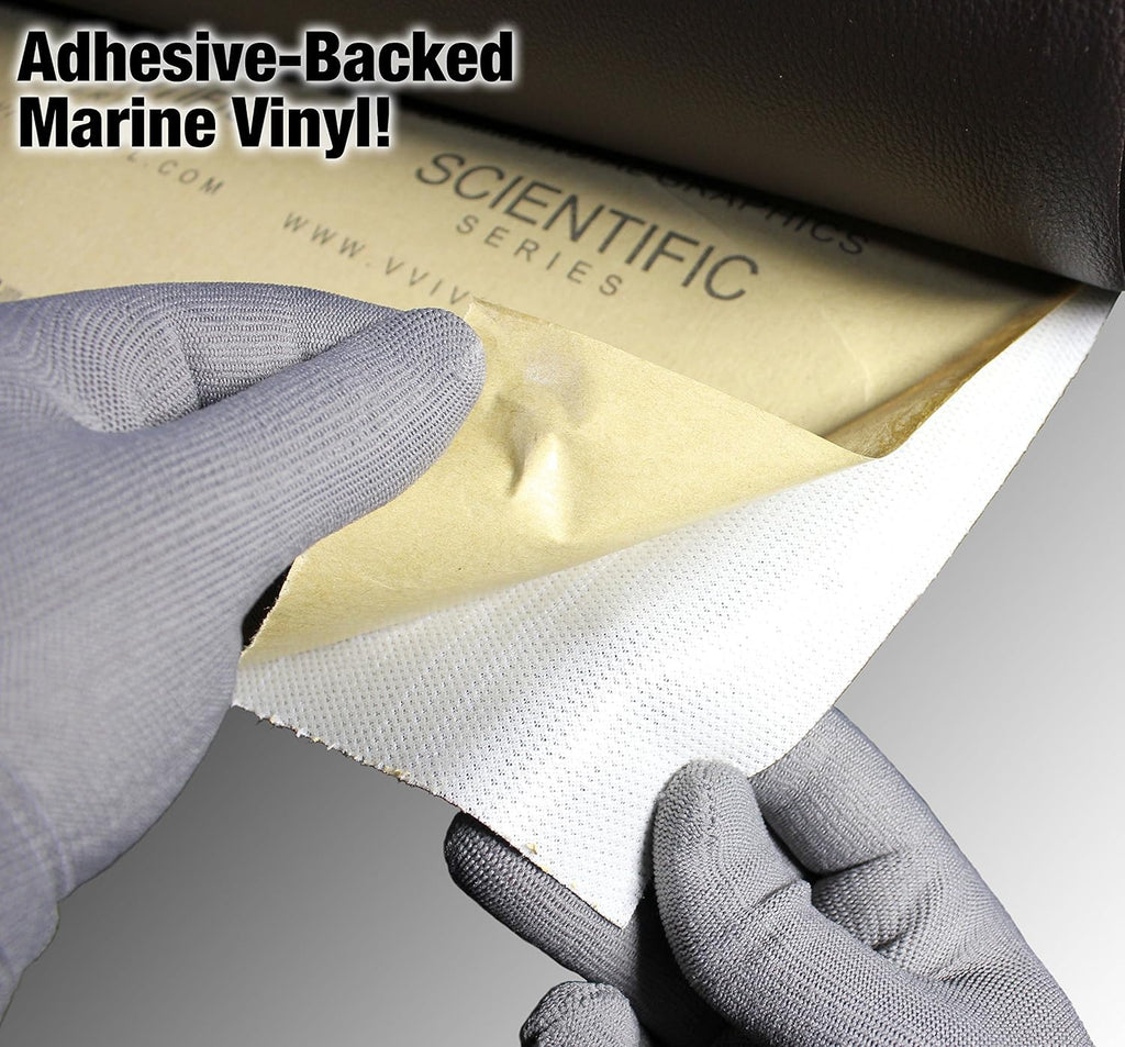 Beige Adhesive Faux Leather Marine Vinyl (10ft x 54") Pack of 2 J687080