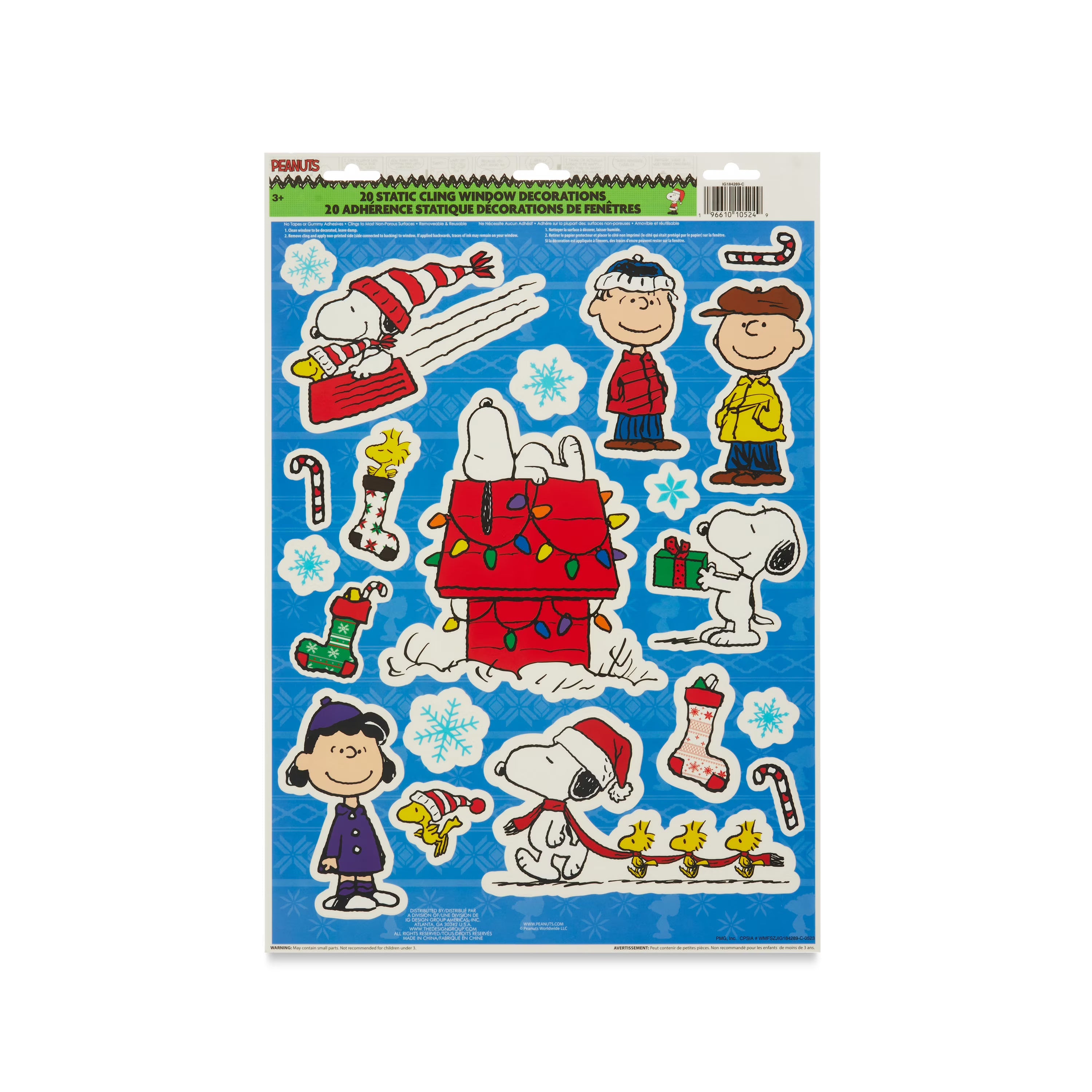 Peanuts Wall Cling O7810