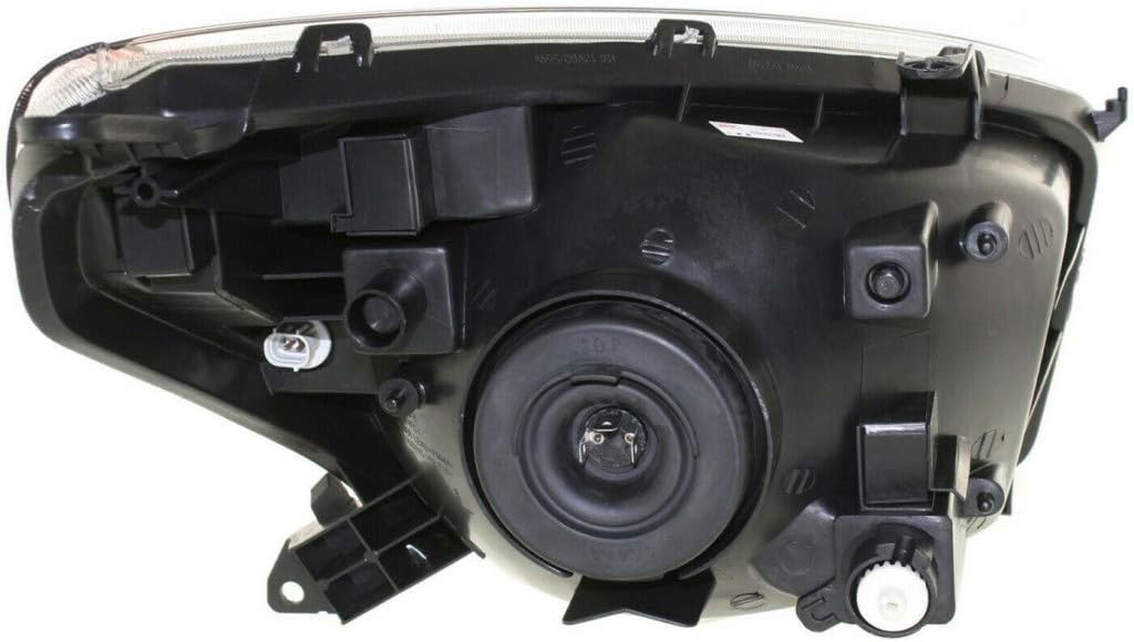 Head Light Assembly Pair with Bulbs Z2612