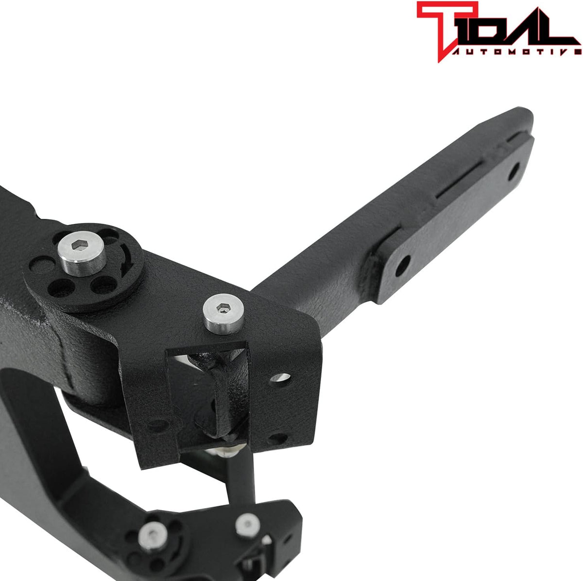 Tire Carrier on Door Hinge with Adjustable Tire Mount R721048