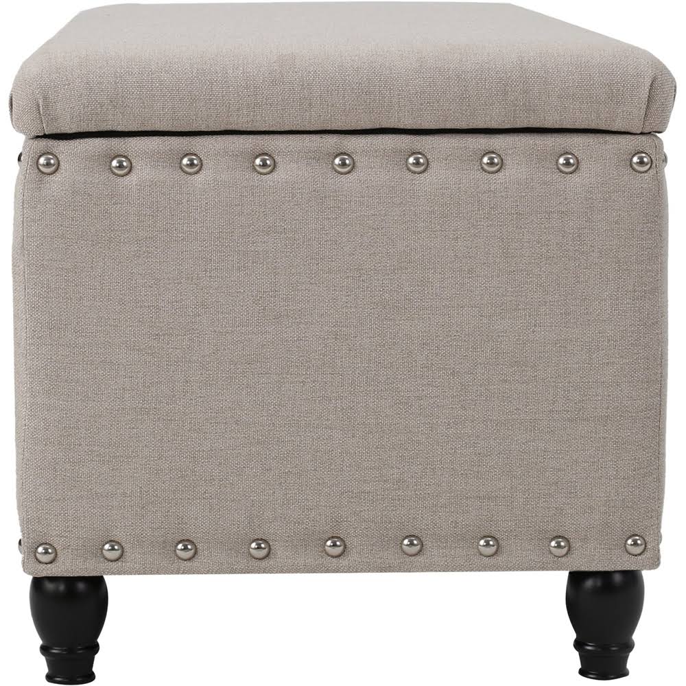 Bench Ottoman Dark Brown/Wheat S709