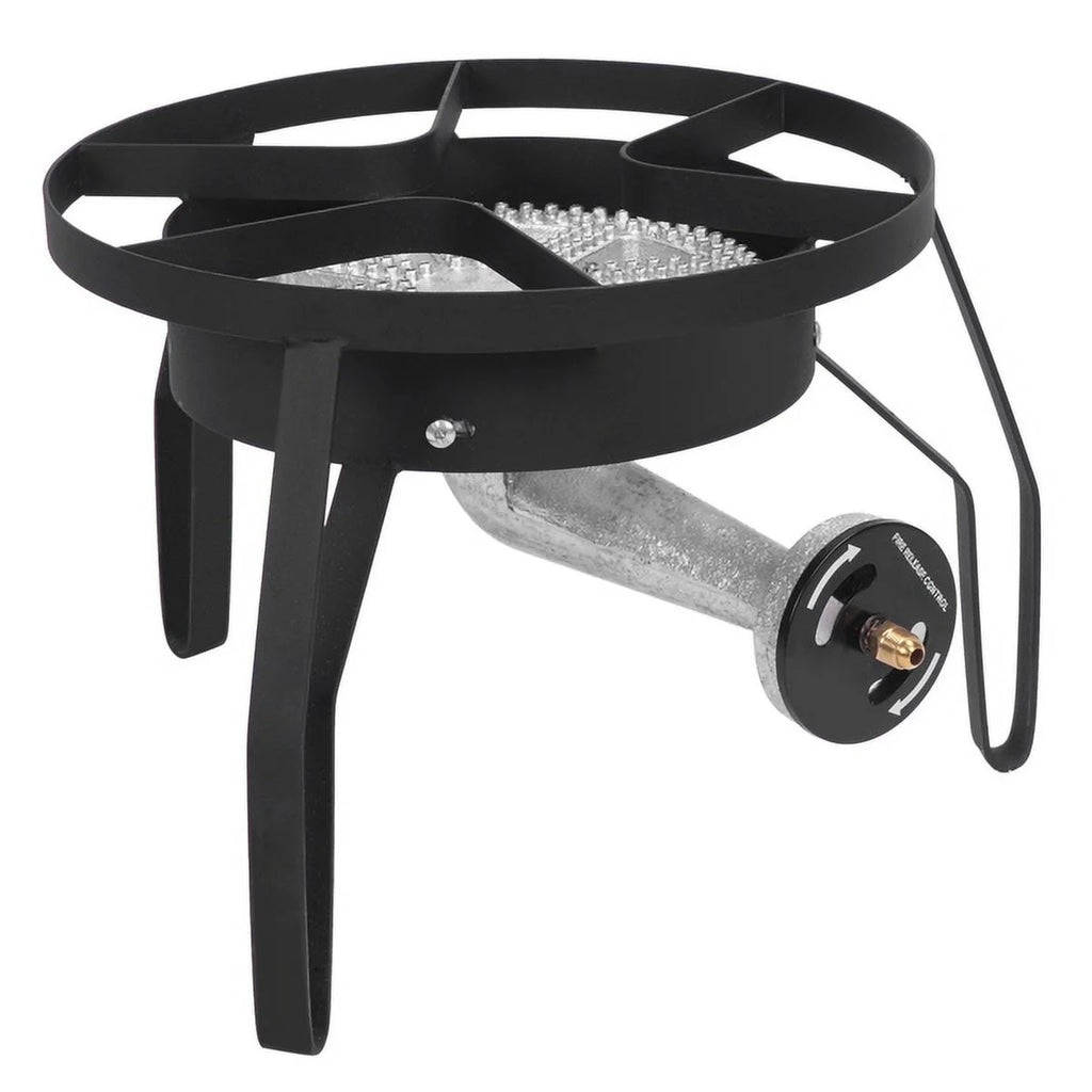 Outdoor Furnace Round Furnace 20W BTU Head Diameter 26cm With 1.2m Leather Tube With 0-20psig High Pressure Valve W879830