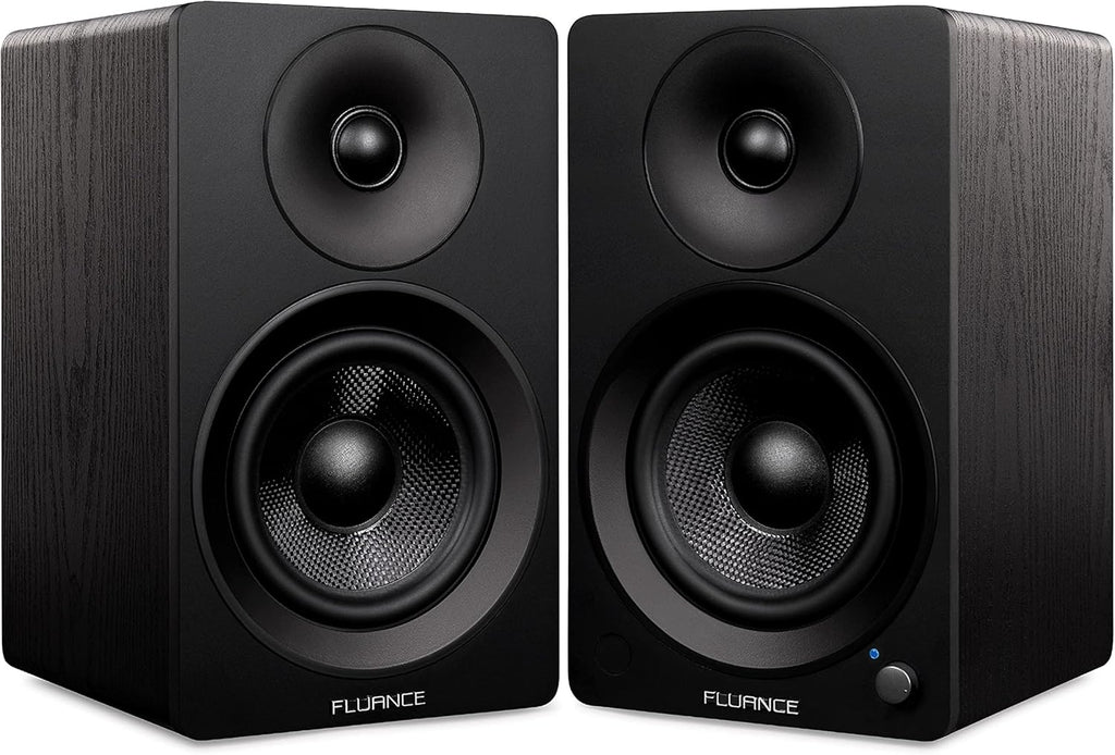 Powered 2-Way 2.0 Stereo Bookshelf Speakers with 5 Drivers, 90W Amplifier E95948