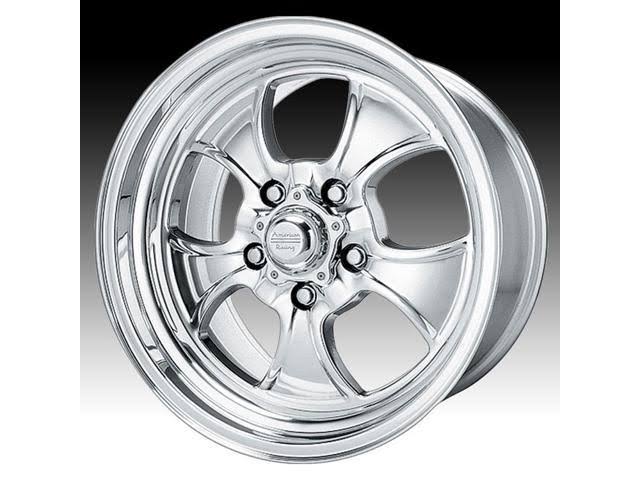 Polished 15x6 5x114.30 Wheel K545