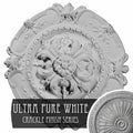 Cremont Ceiling Medallion Ultra Pure White Crackle G366527