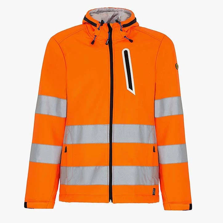 Orange Softshell Jacket A4885