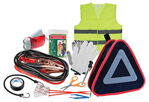 11Pc Roadside Emergency Kit J716