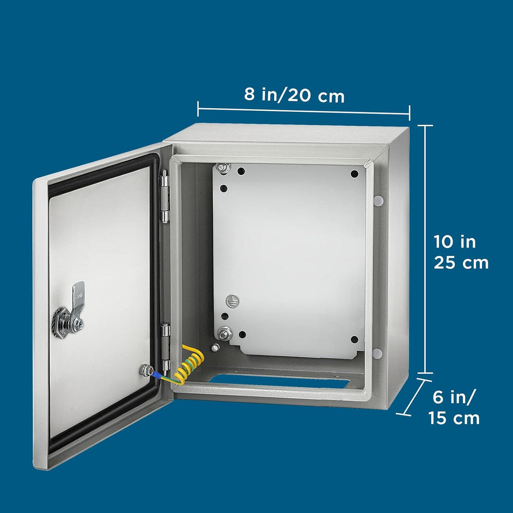 NEMA 4X Steel Electrical Junction Box M823079