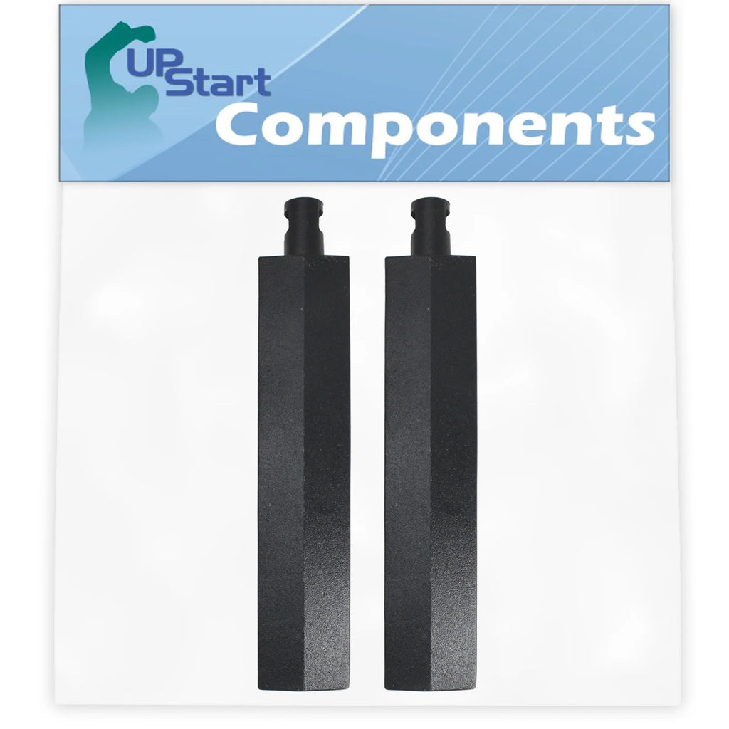 2-Pack BBQ Gas Grill Tube Burner Replacement Parts, Cast Iron Pipe Burners 15 3/4" A195947