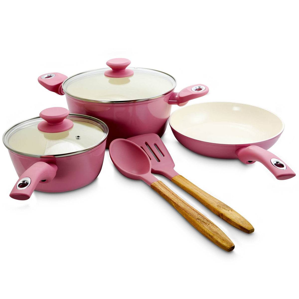 7-Piece Lavender Cookware Set Z438