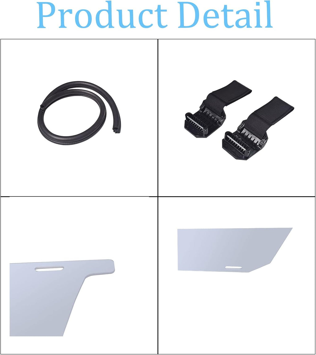 Front Full Windshield Windscreen Replacement for Polaris RZR XP 1000/4 1000 R109944