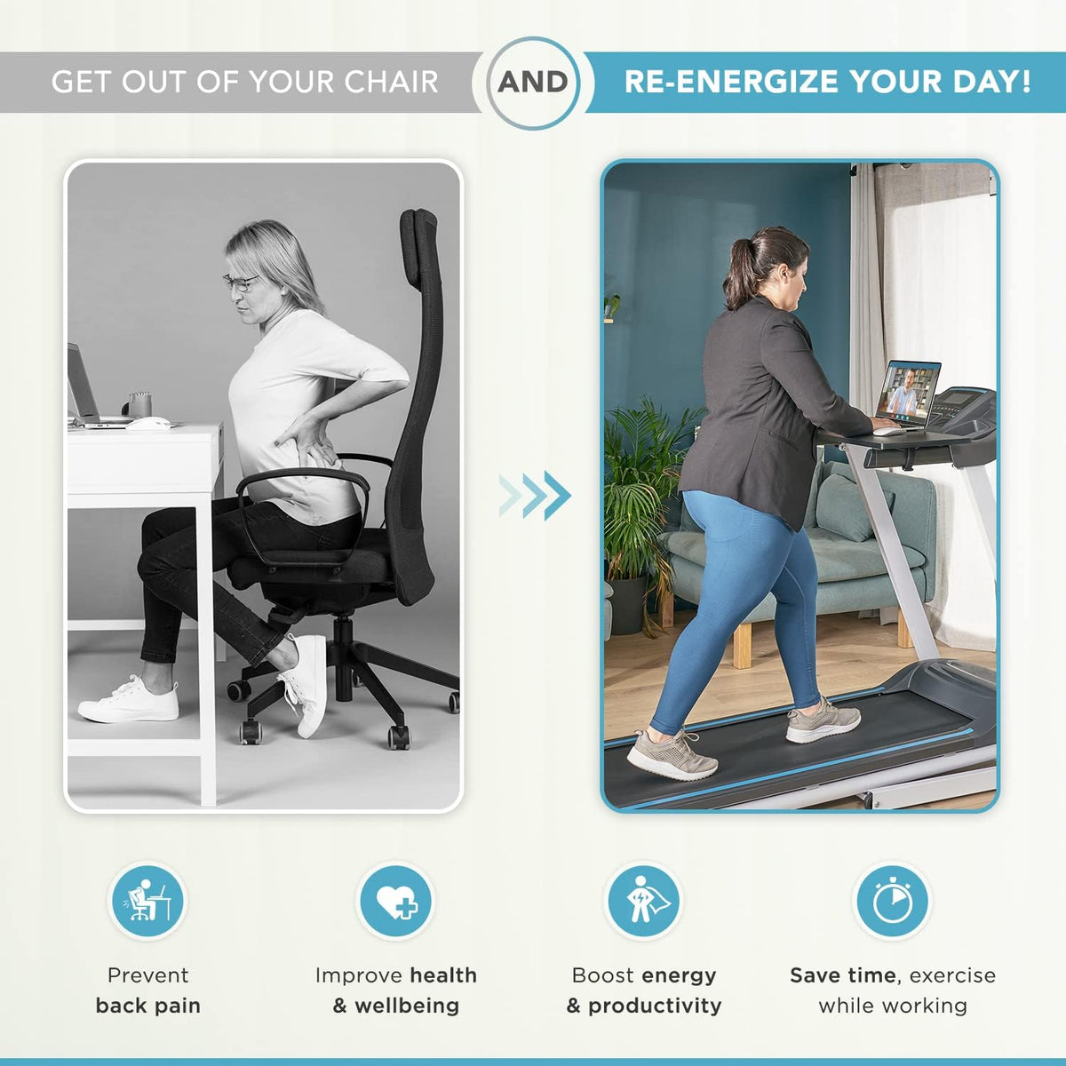 Treadmill Laptop Desk Attachment Pack of 2 X647069