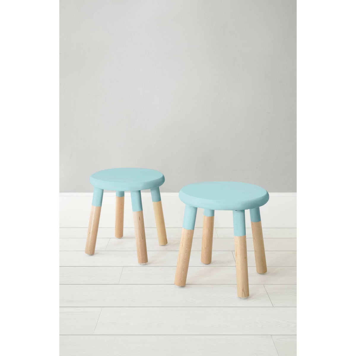 Sky Blue Kids Chair Set of 2 L928