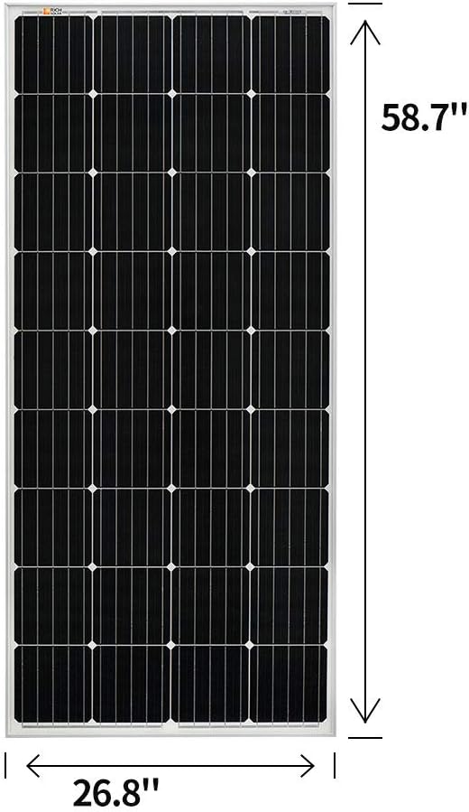 200 Watt 12 Volt Monocrystalline Solar Panel J36169