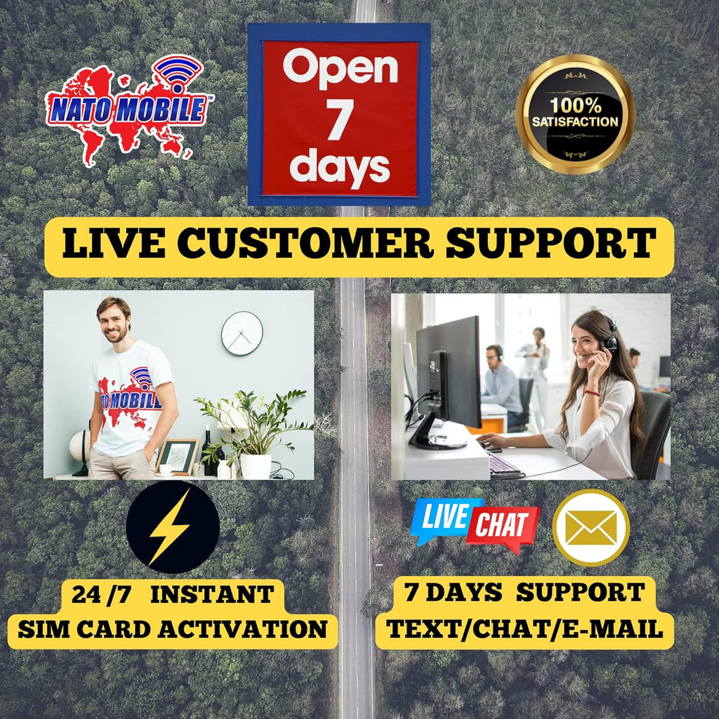 5GB 180-Day 4G LTE Prepaid SIM Card Pack of 2 T969