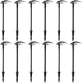 12 Pack Low Voltage LED Landscape Pathway Light, 8W, 3000K Warm White N919831