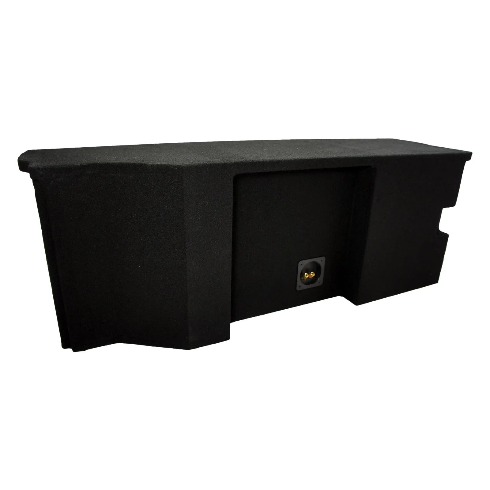 Dual 10" Sub Box Subwoofer Enclosure with Amp Rack J976219