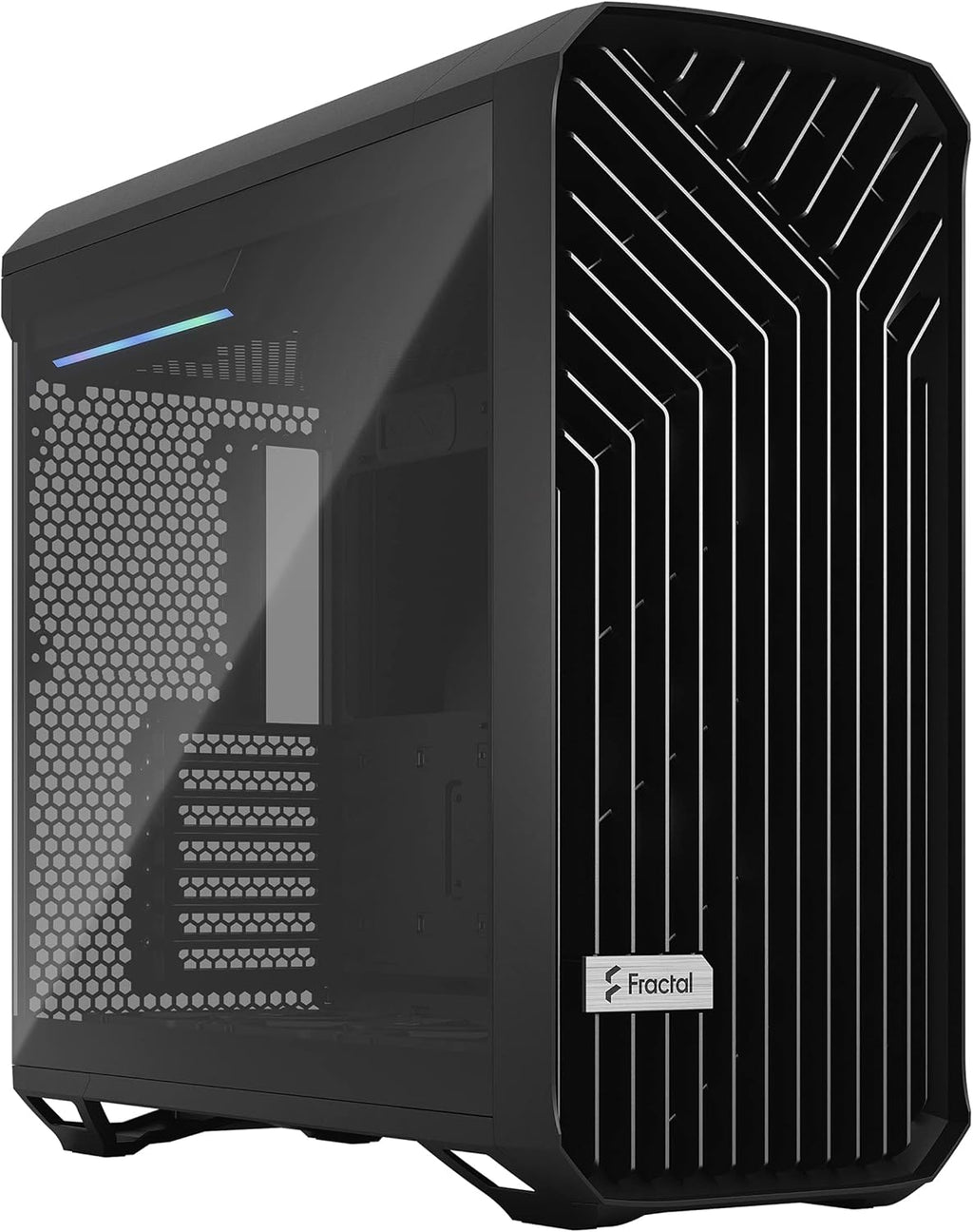 Gray Mid Tower Computer Case P2771