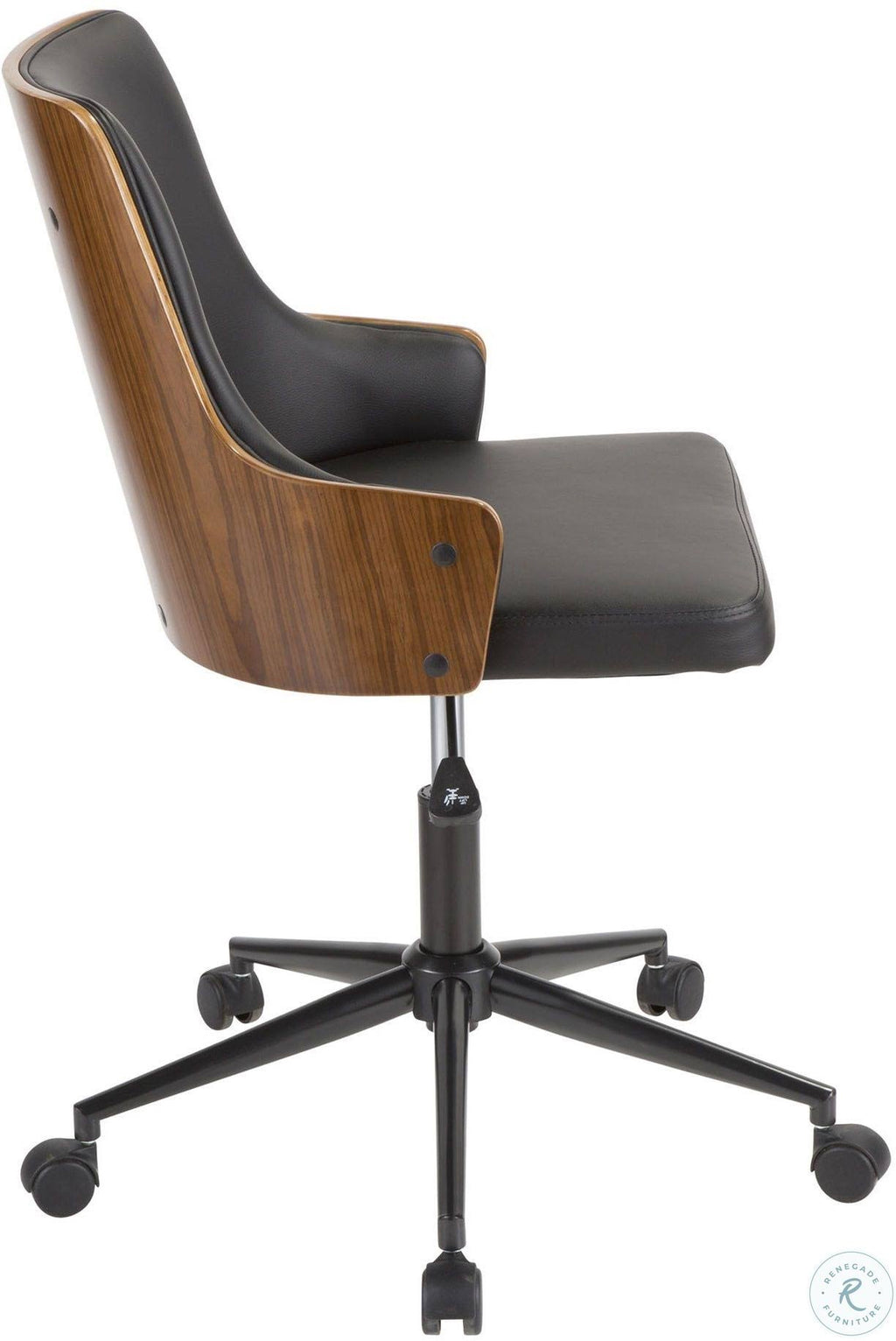 Black-Walnut Office Chair C9667