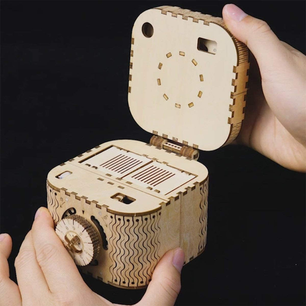 3D Wooden Puzzles Marble Run Kit Treasure Box Pack of 2 E1852