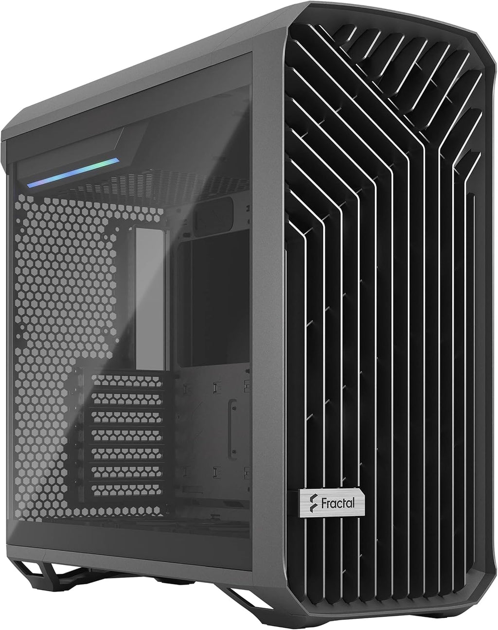 Gray Mid Tower Computer Case P2771