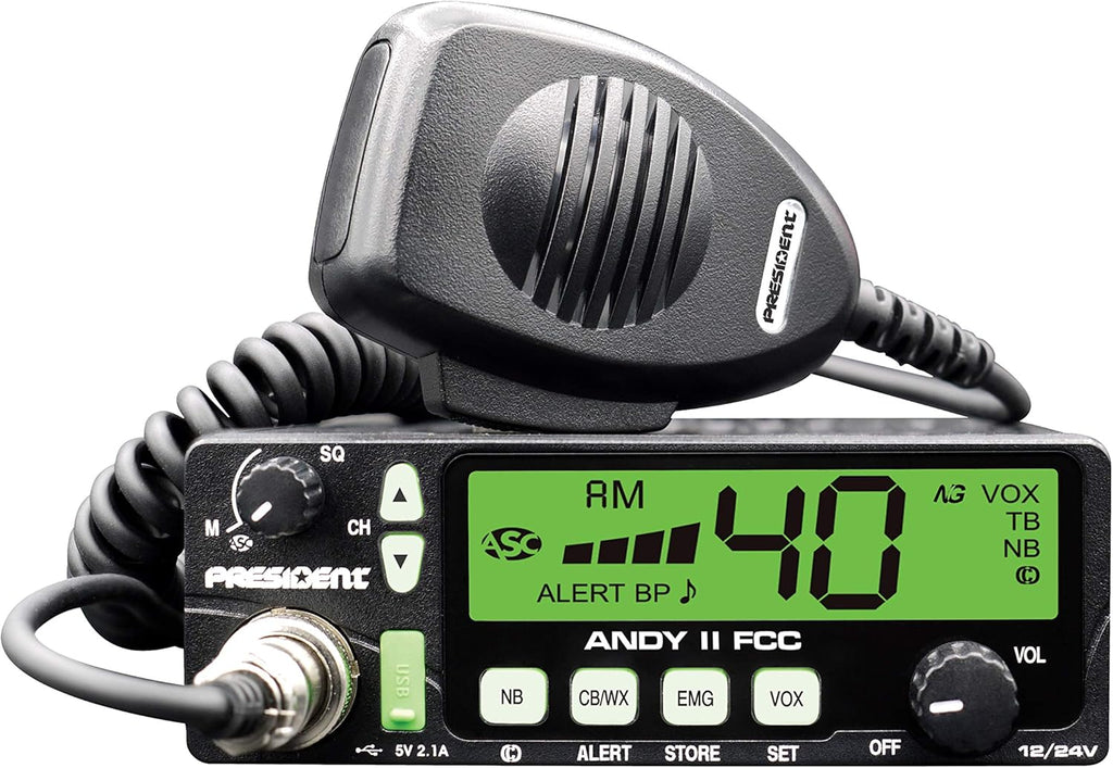 CB Radio with Weather Alert and USB Port G794