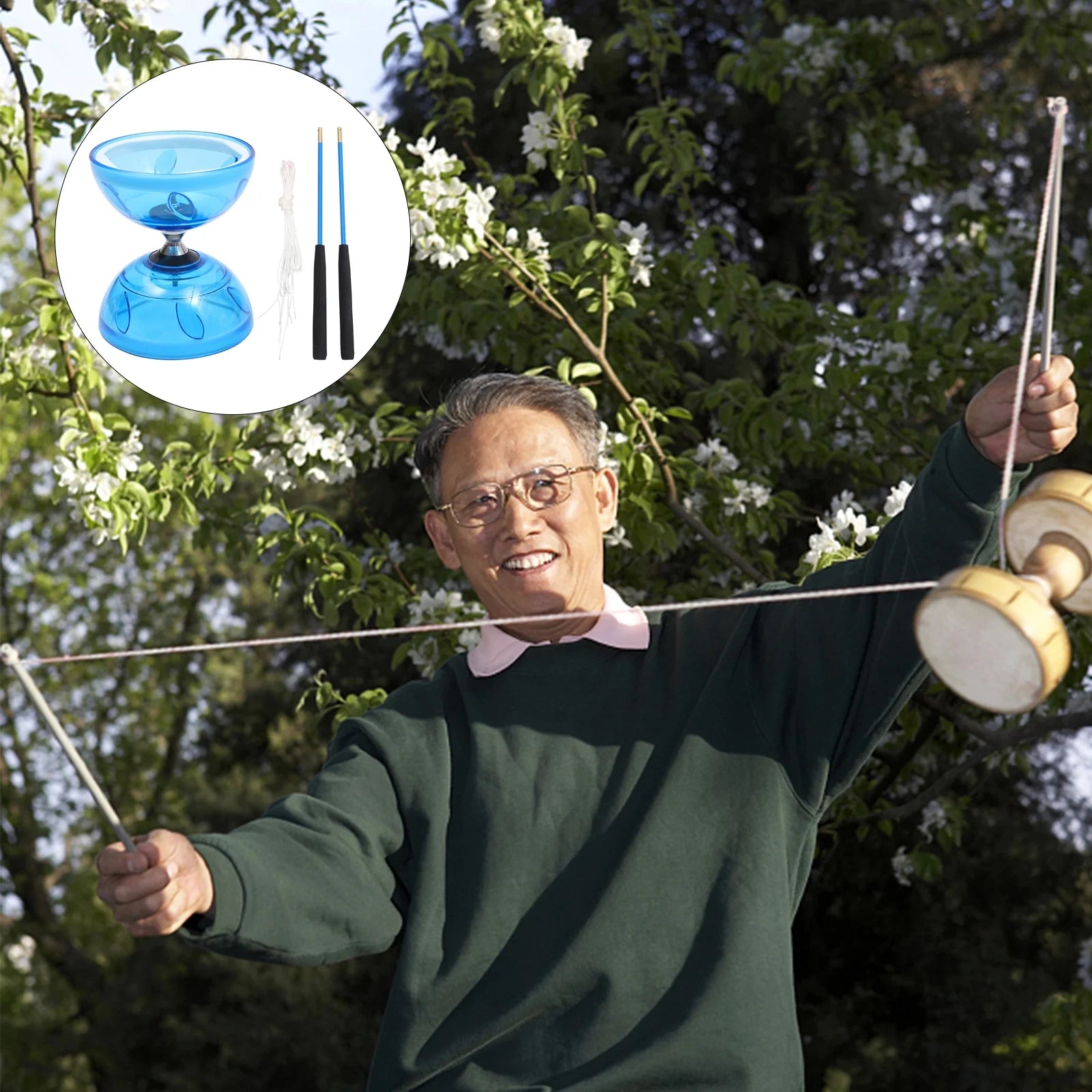 Chinese Yoyo Diabolo Toy L183178
