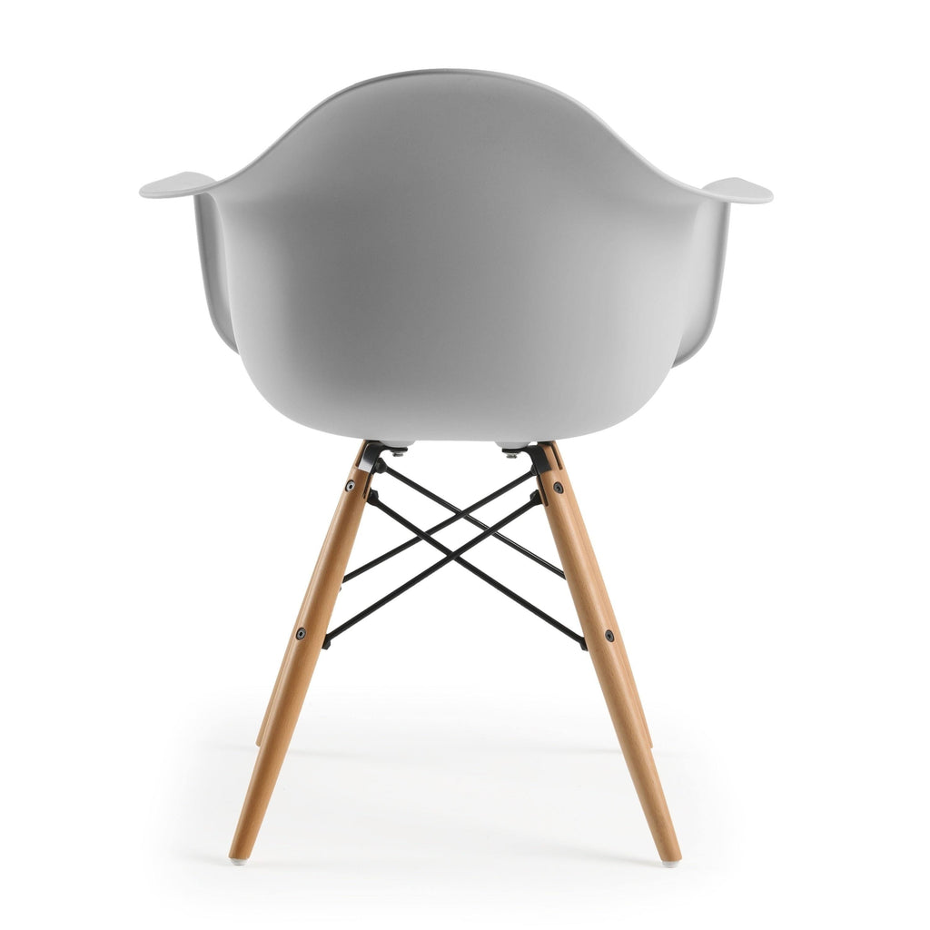 White Arm Chair Y88617