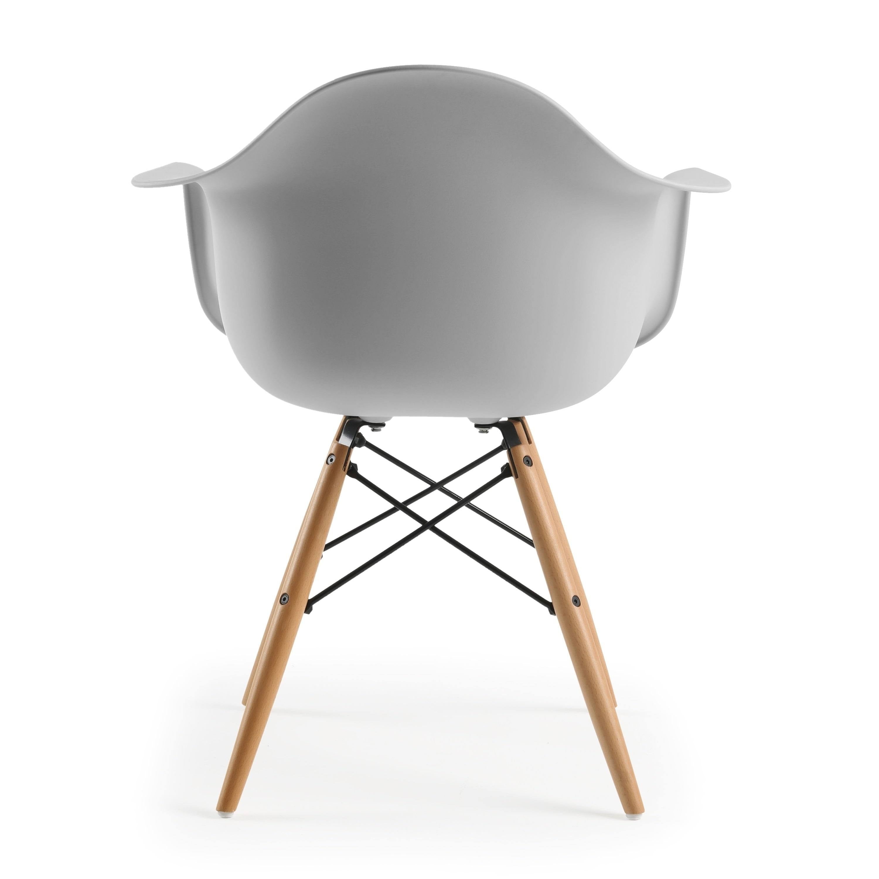 White Arm Chair Y88617