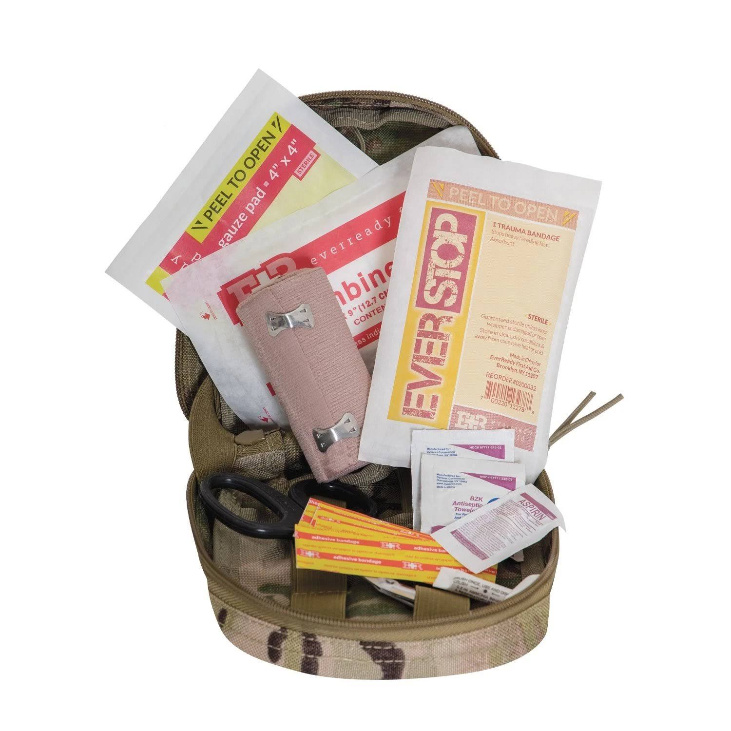 Black Molle Tactical Trauma Kit K42826