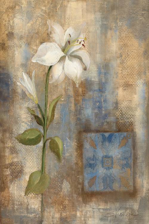 Lily and Tile Canvas Wall Decor Prints N89718