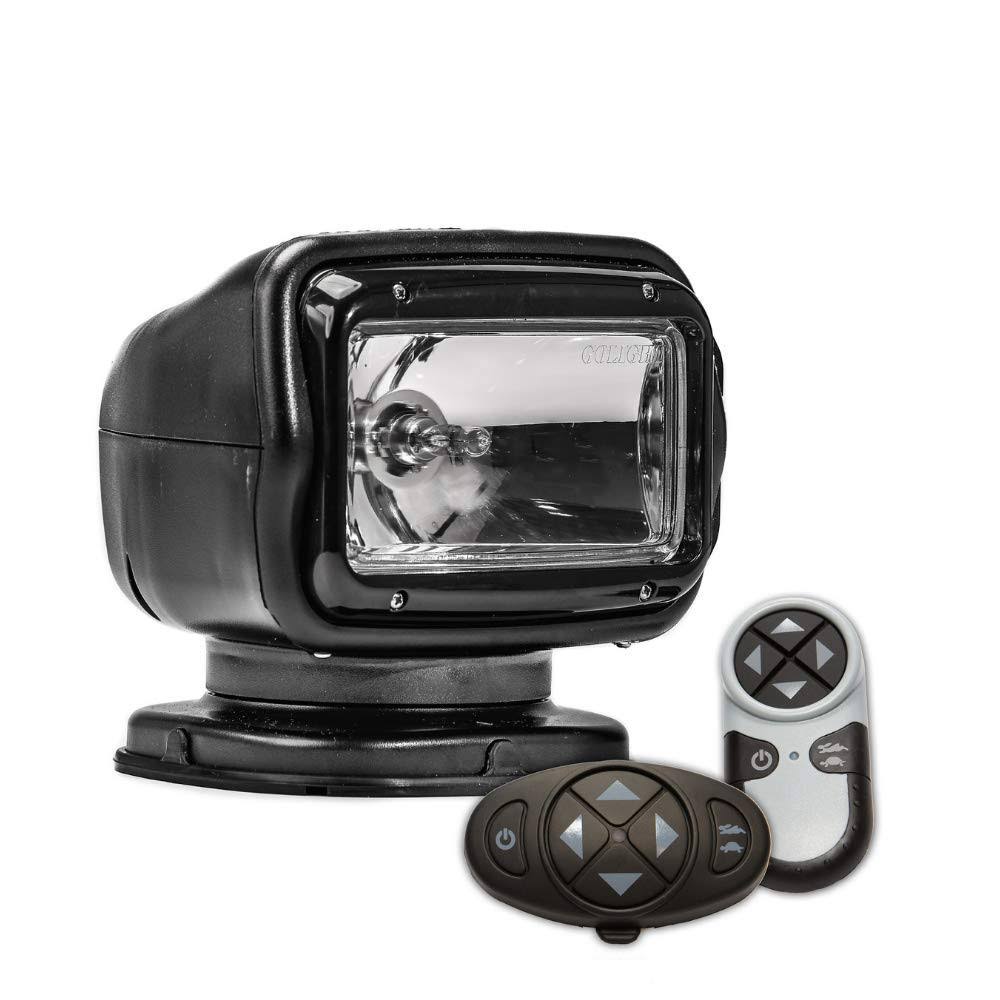 Black Halogen Permanent Mount Dual Wireless Remotes O785561