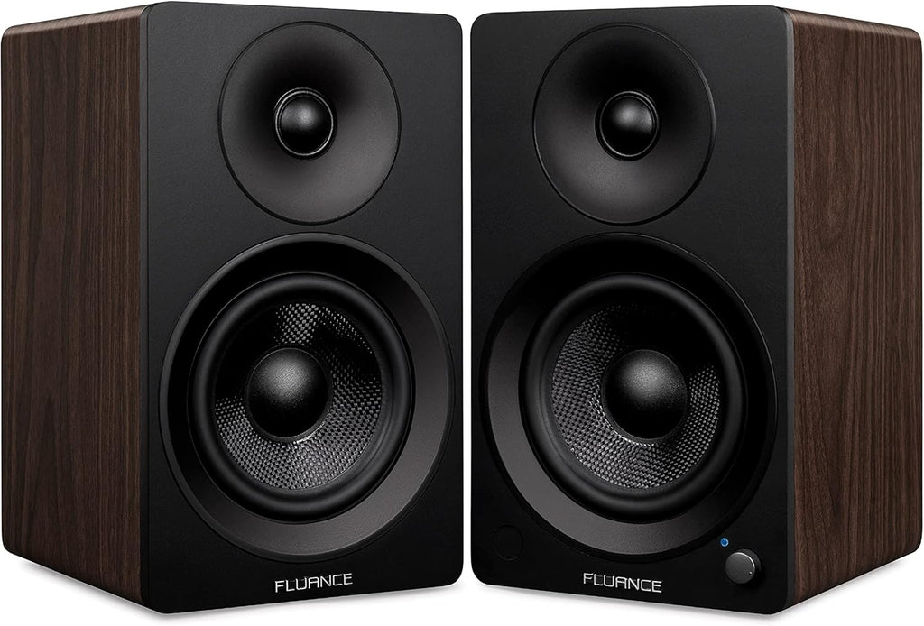 Powered 2-Way 2.0 Stereo Bookshelf Speakers with 5 Drivers, 90W Amplifier E95948
