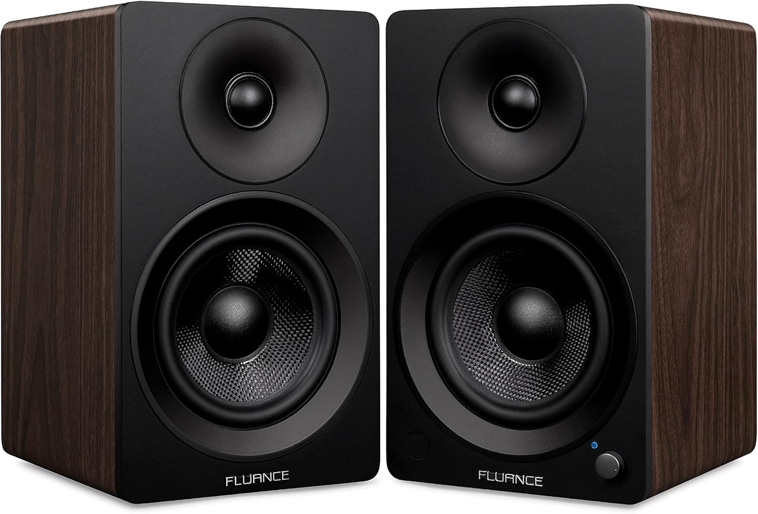 Powered 2-Way 2.0 Stereo Bookshelf Speakers with 5 Drivers, 90W Amplifier E95948