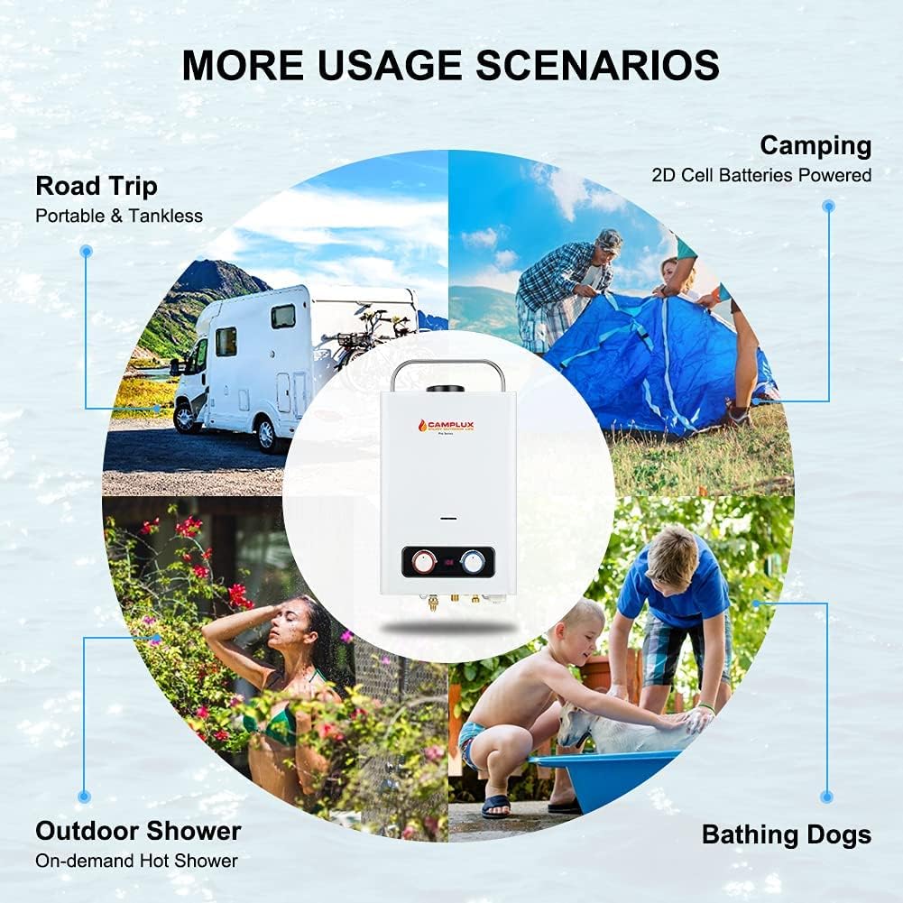 Outdoor Propane Tankless Gas Water Heater O7729