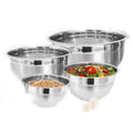 Stainless Steel Deep Bowl Set, 4 Piece N654583