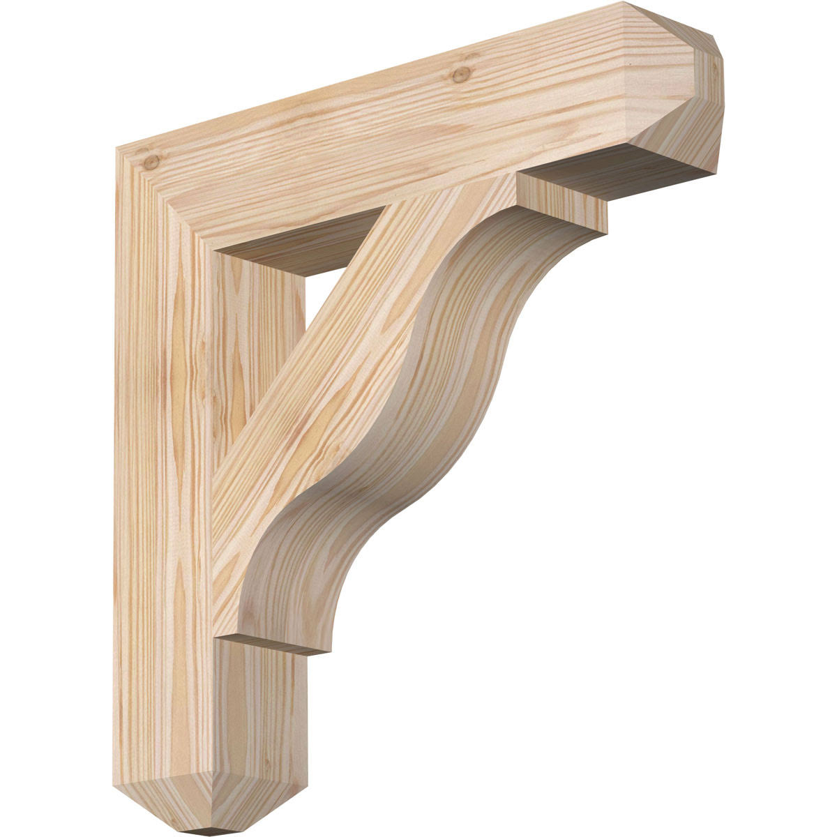 Douglas Fir Smooth Bracket L5223