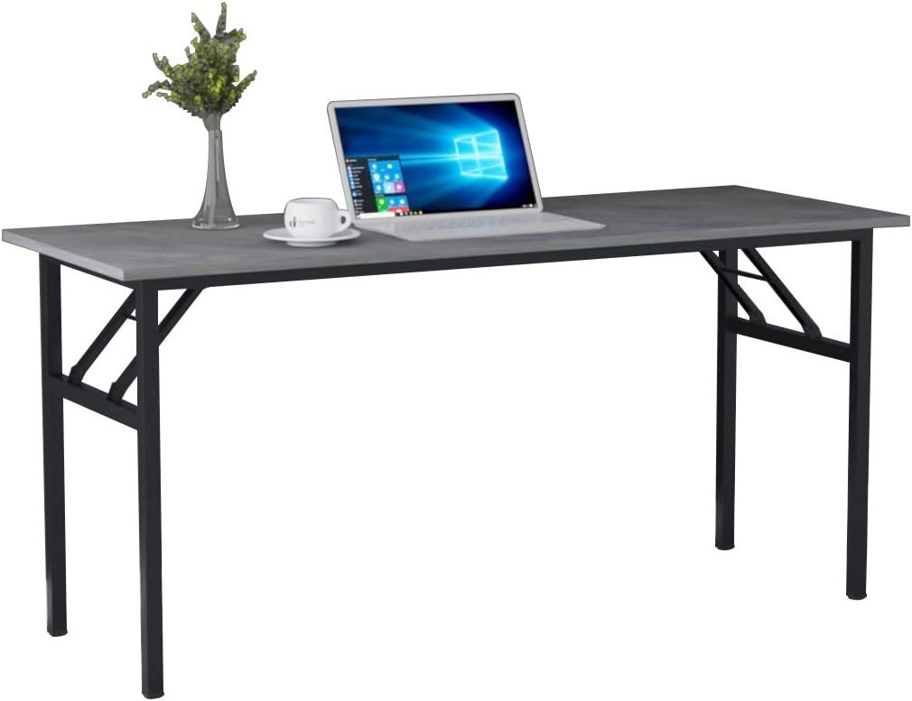 Rustic Brown Folding Computer Desk D2881