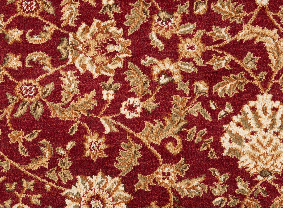 Red Oriental Car Mats V9973
