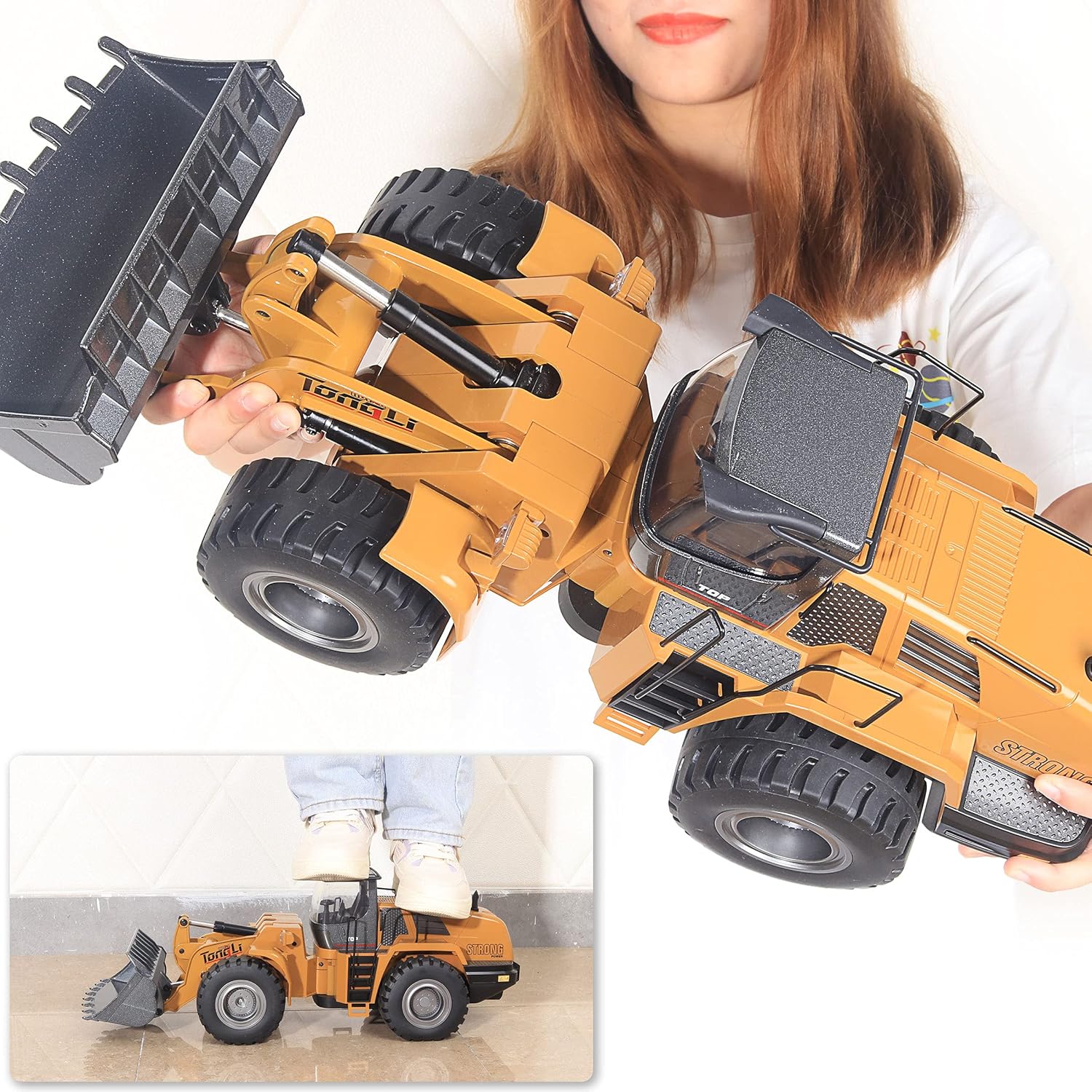 Metal RC Bulldozer Q24675