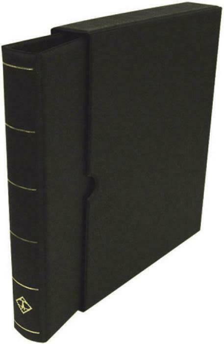 Brown 3-Ring Binder and Slipcase J5227