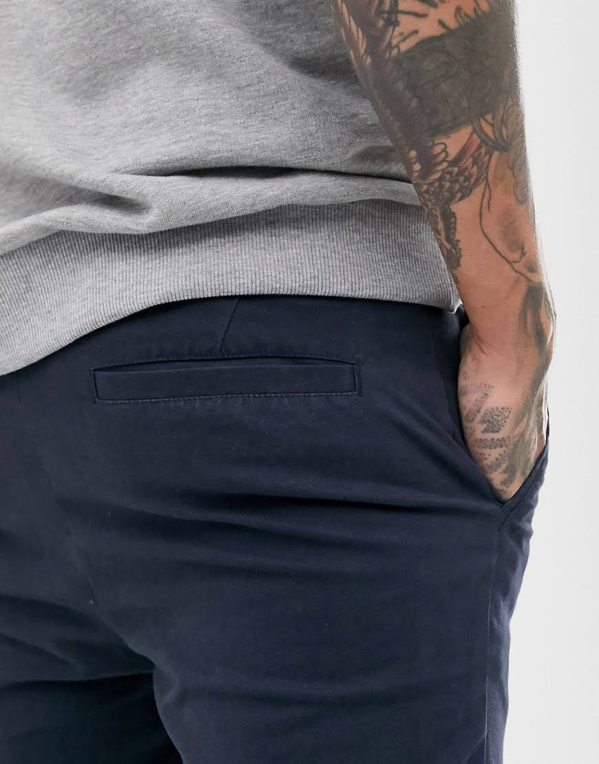 2-Pack Skinny Chinos in Khaki and Navy P22404