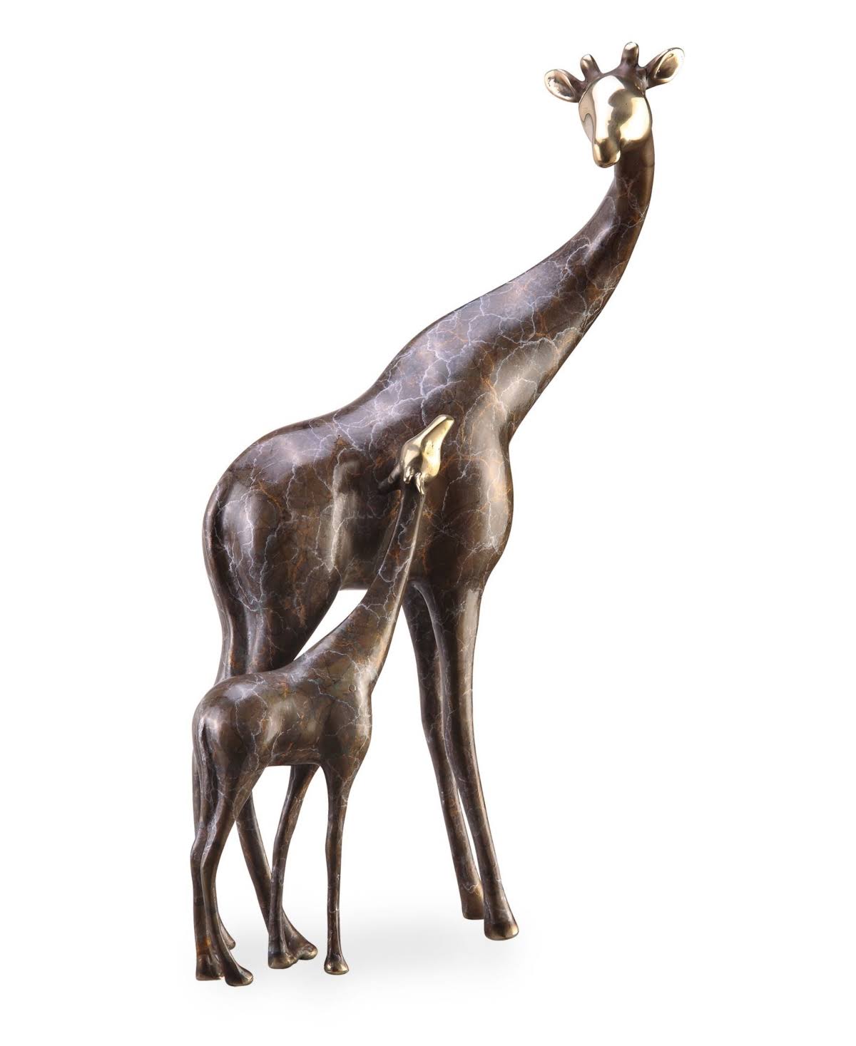 Giraffe Mama and Baby Q616