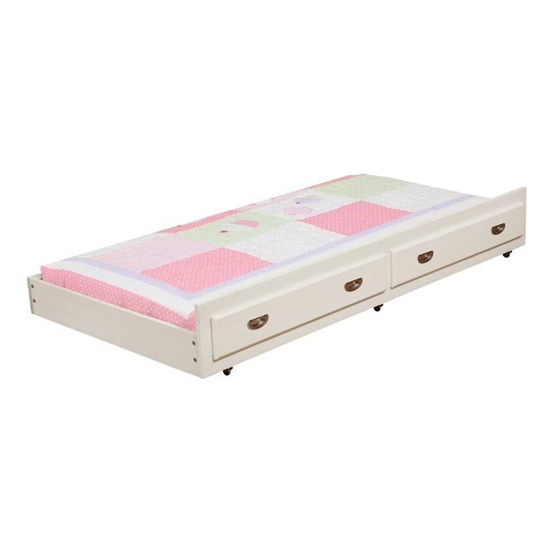 White Wood Trundle H6631