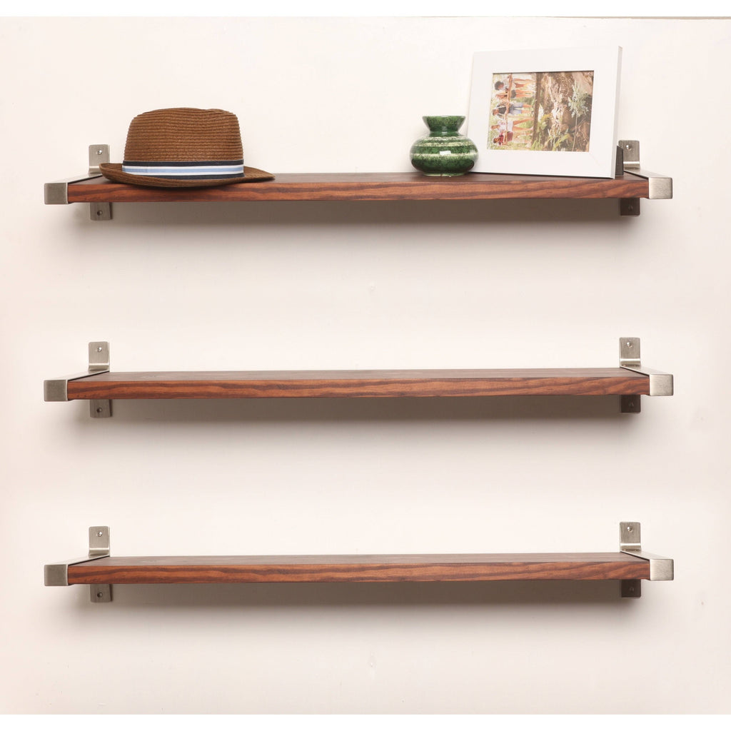 3 Piece Wood Wall Shelf Set G923