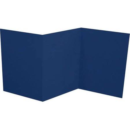 Navy A7 Z-Fold Invitation (5 x 7), 1000 Qty. J236
