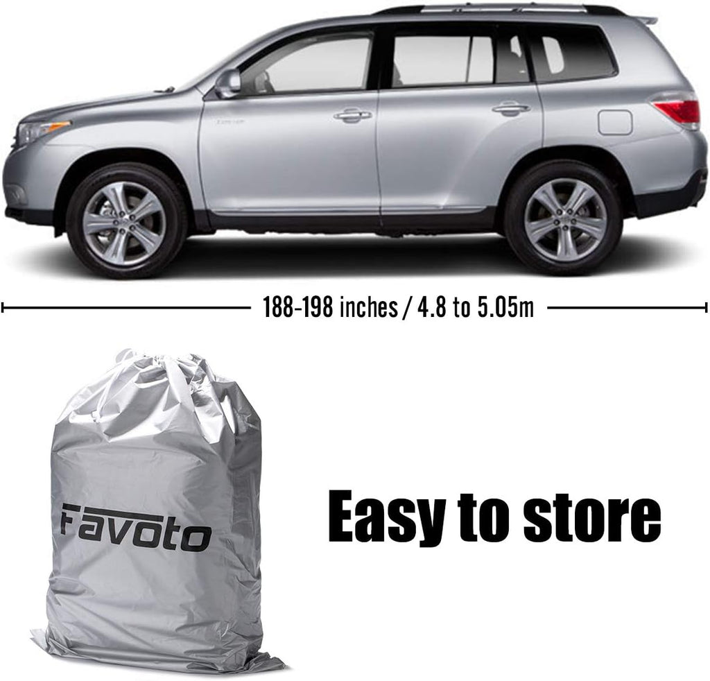 5 Layer Waterproof Windproof SUV Car Cover U854377