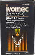 Ivomec Pour-On Parasiticide for Cattle, 2.5 L R460