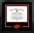 11 x 8.5 in. Black Frame Diploma X2956